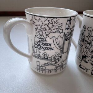 Epoch Le Restaurant "The Green Lantern" and Black & White Bistro Scene Coffee Mu